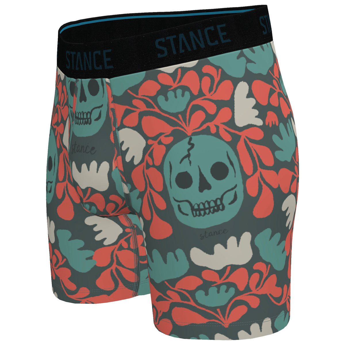 Stance Skelly Nelly Wholester Boxer Brief - Teal image 1