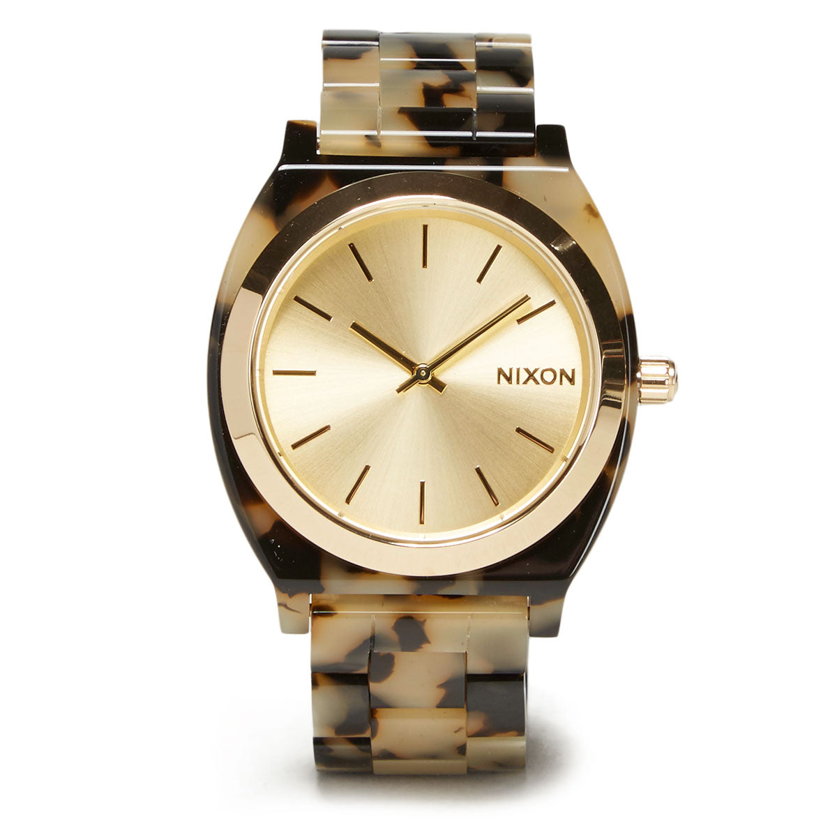 Nixon Time Teller Acetate Watch - Cream Tortoise image 1