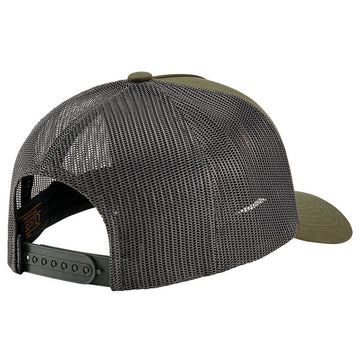 Nixon Iconed Trucker Hat - Dark Olive