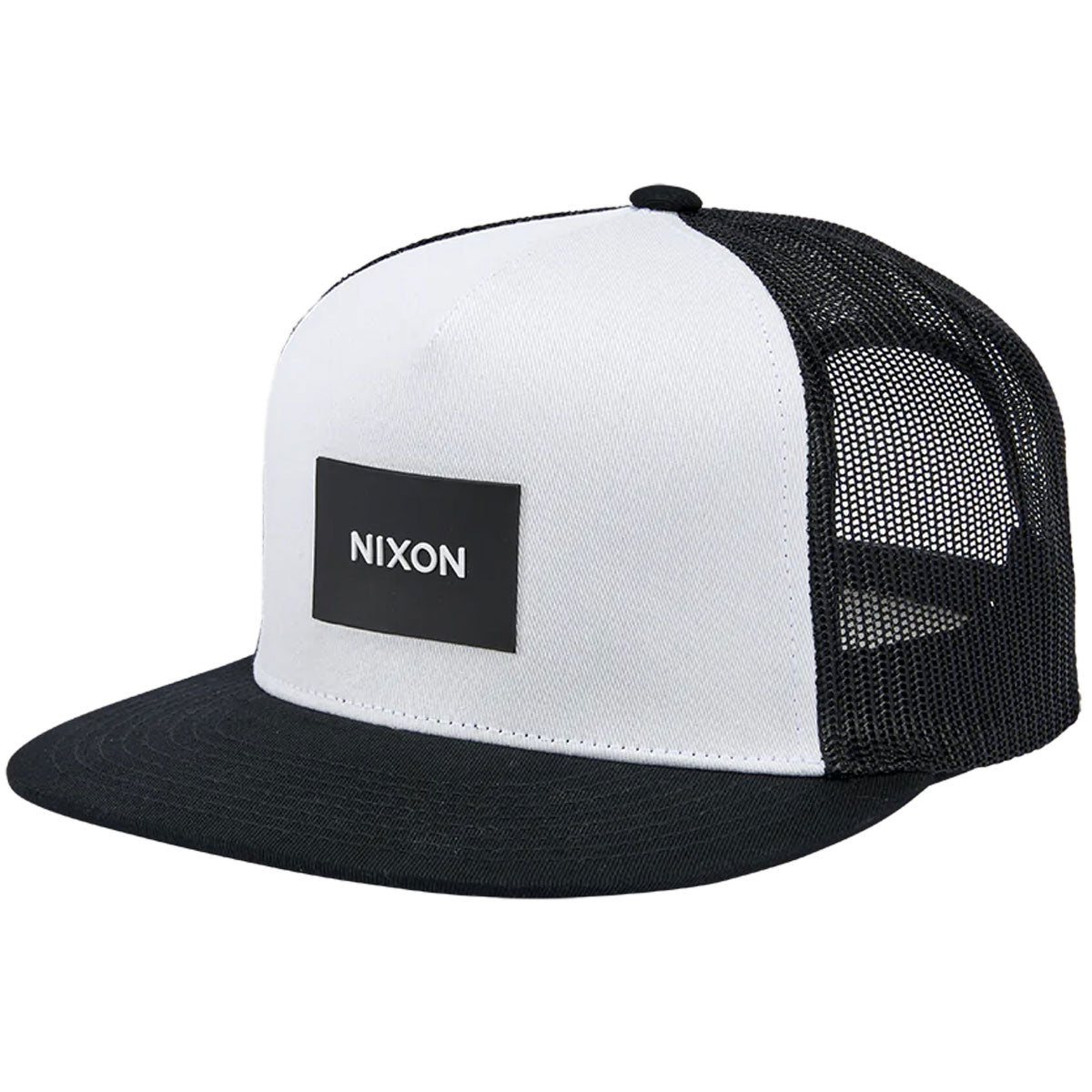 Nixon Team Trucker Hat - White/Black/Black image 1