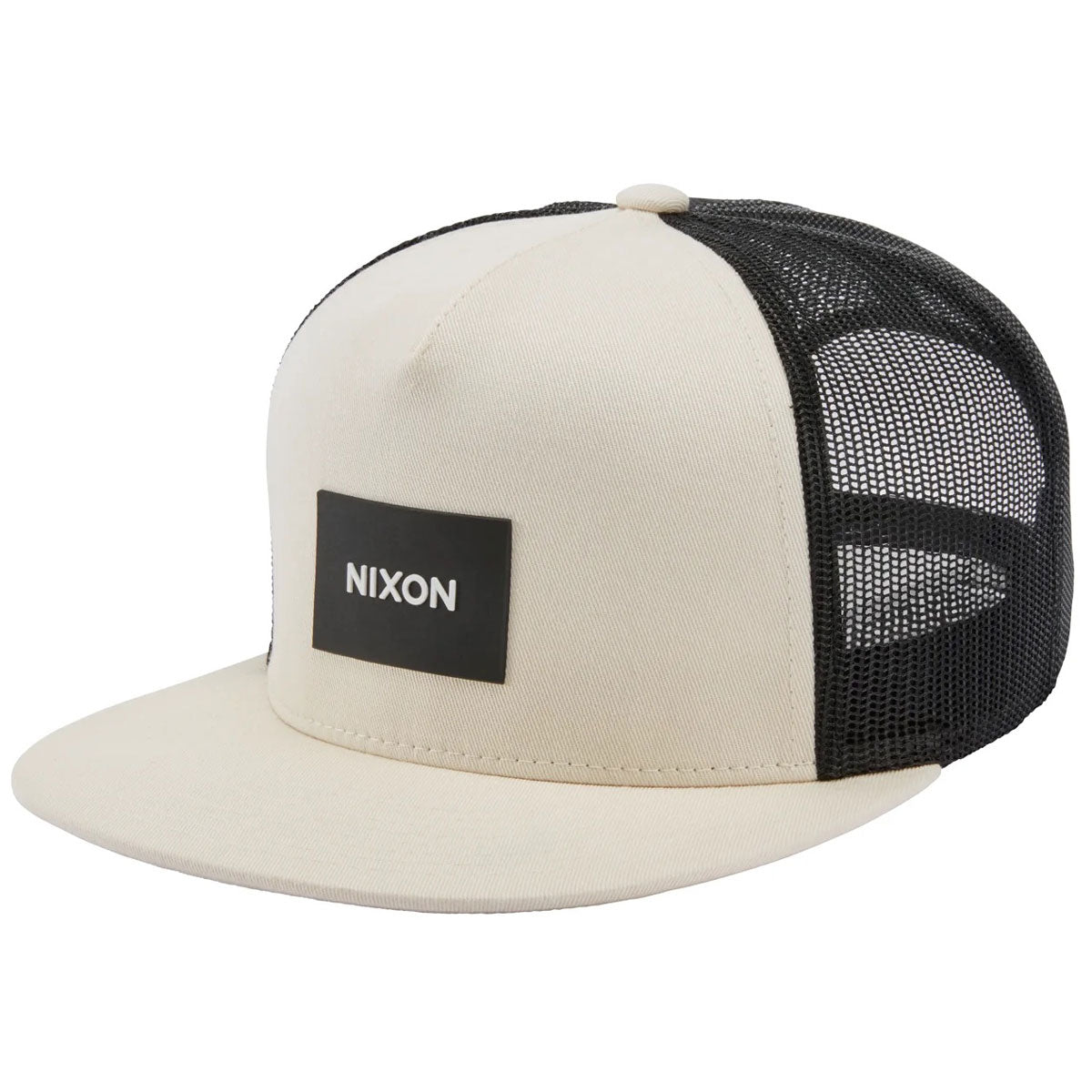 Nixon Team Trucker Hat - Cream/Black image 1