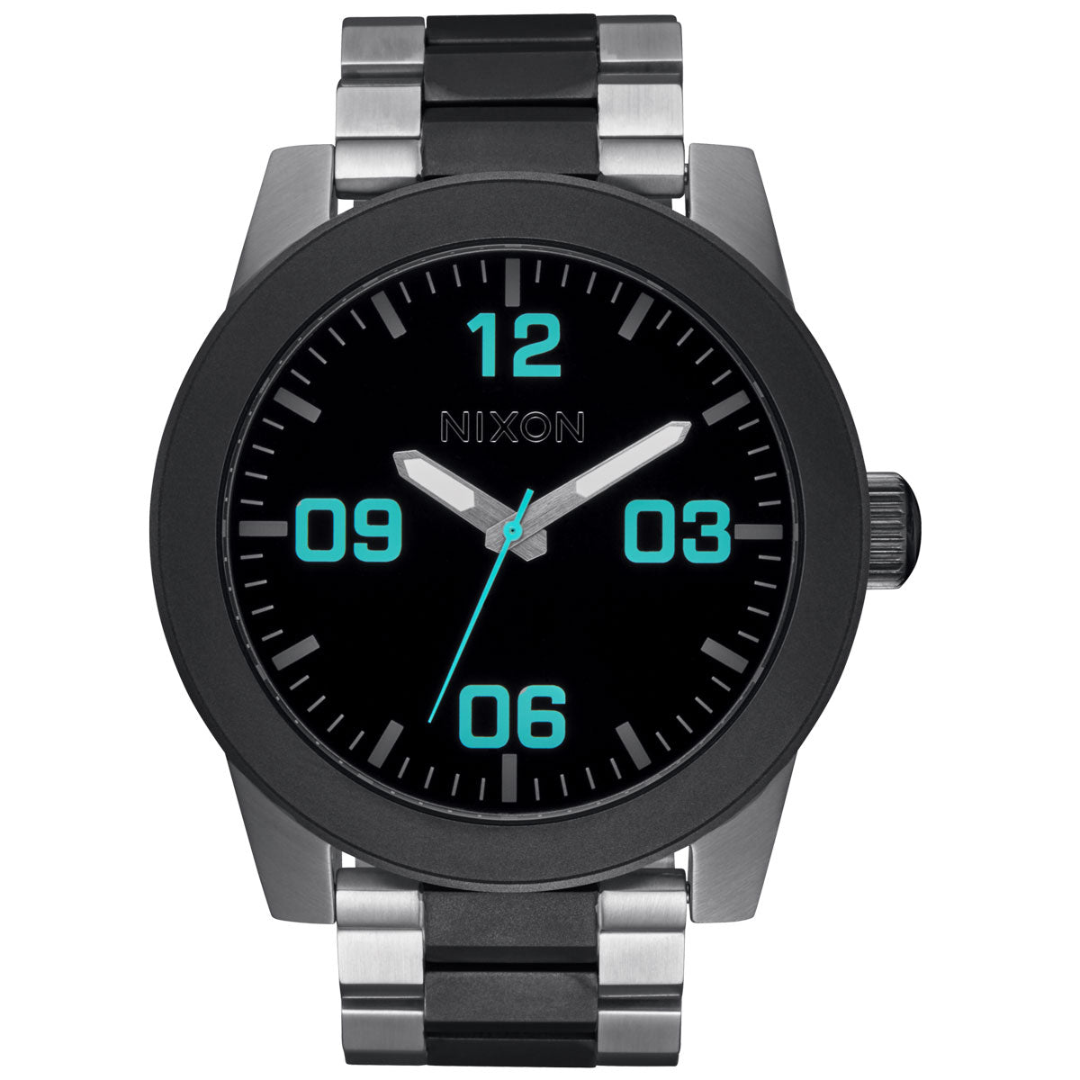 Nixon Corporal SS Watch - Silver/Gunmetal image 1