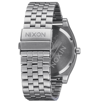 Nixon Time Teller Solar Watch - Silver/Jade Sunray