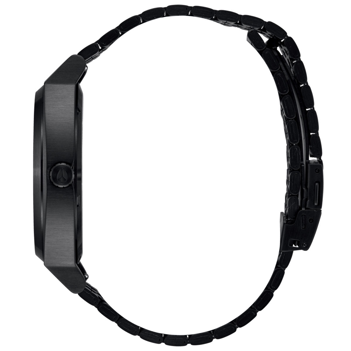 Nixon Time Teller Solar Watch - All Black/White – CCS
