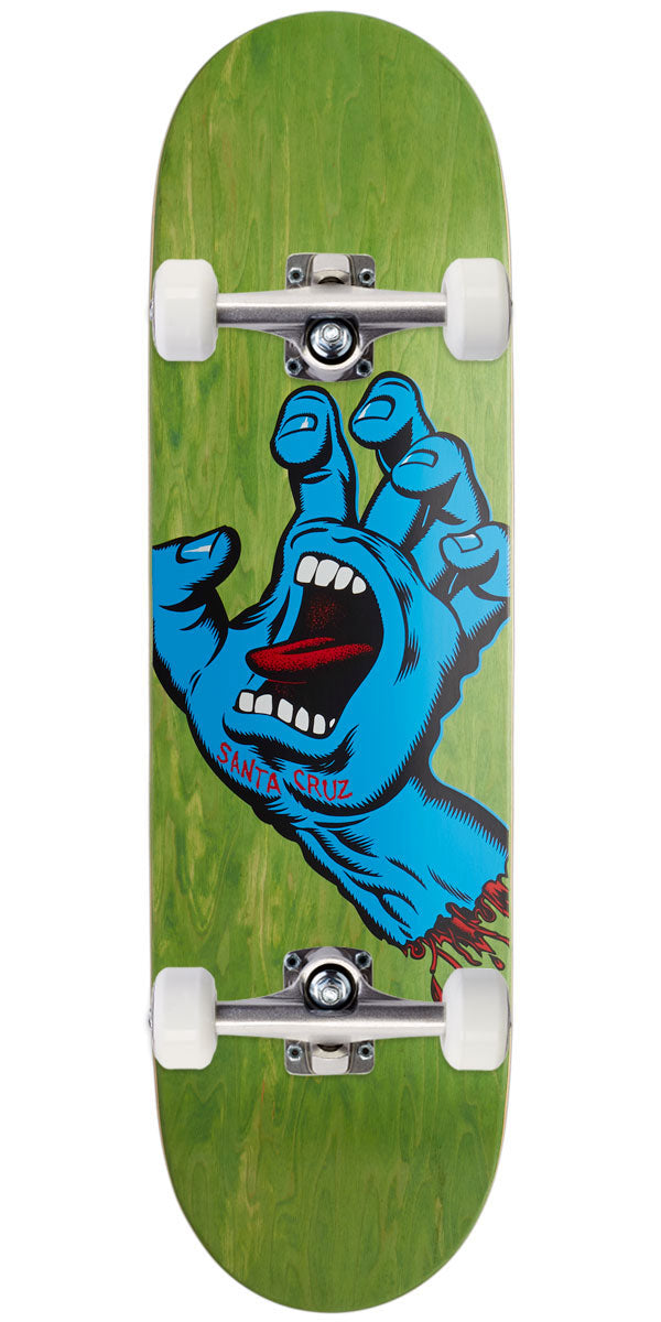 Santa Cruz Screaming Hand Skateboard Complete - 8.80