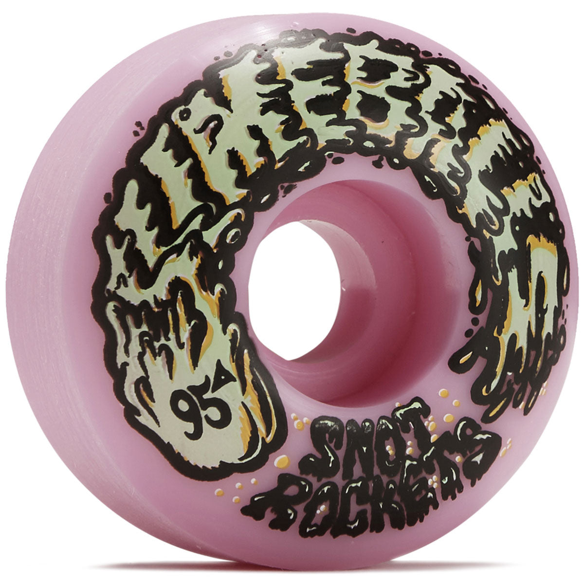 Slime Balls Snot Rockets 95a Skateboard Wheels - Pastel Pink - 54mm image 1