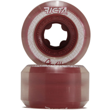 Ricta Shanahan Crystal Cores 95a Skateboard Wheels - Metallic Red - 53mm
