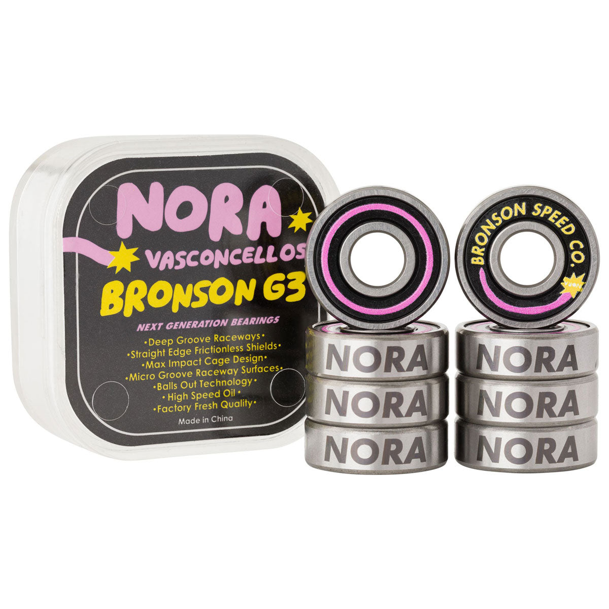 Bronson Nora Vasconcellos Pro G3 Bearings image 1