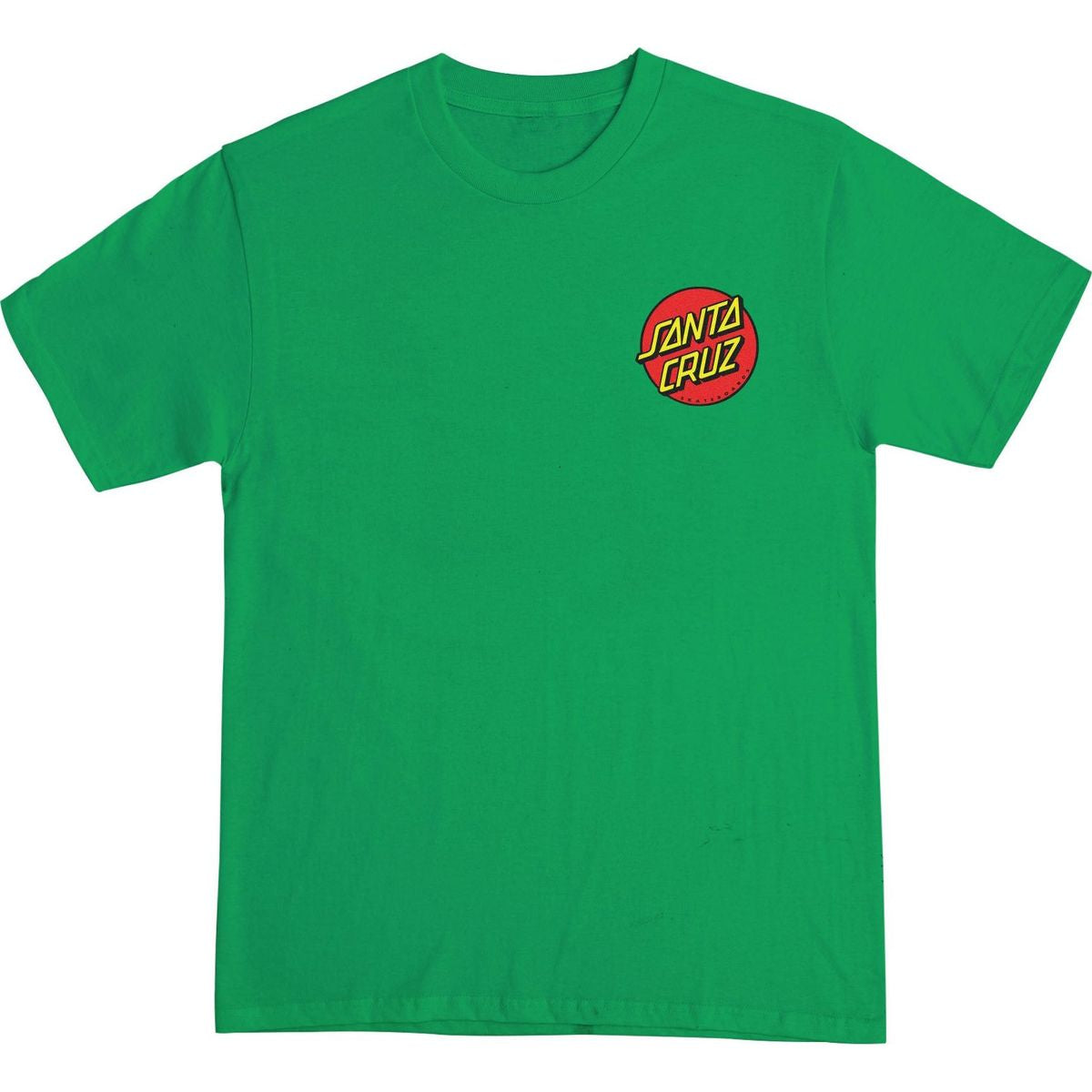 Santa Cruz Classic Dot Chest T-Shirt - Envy image 1
