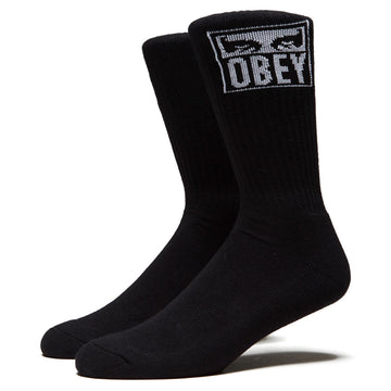 Obey Eyes Icon Socks - Black