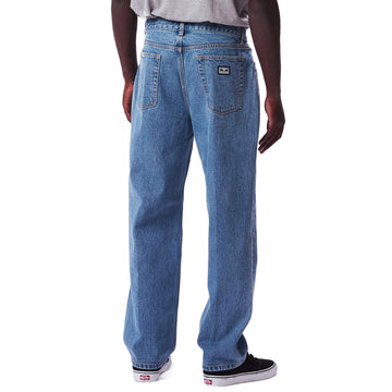 Obey Hardwork Denim Jeans - Light Indigo