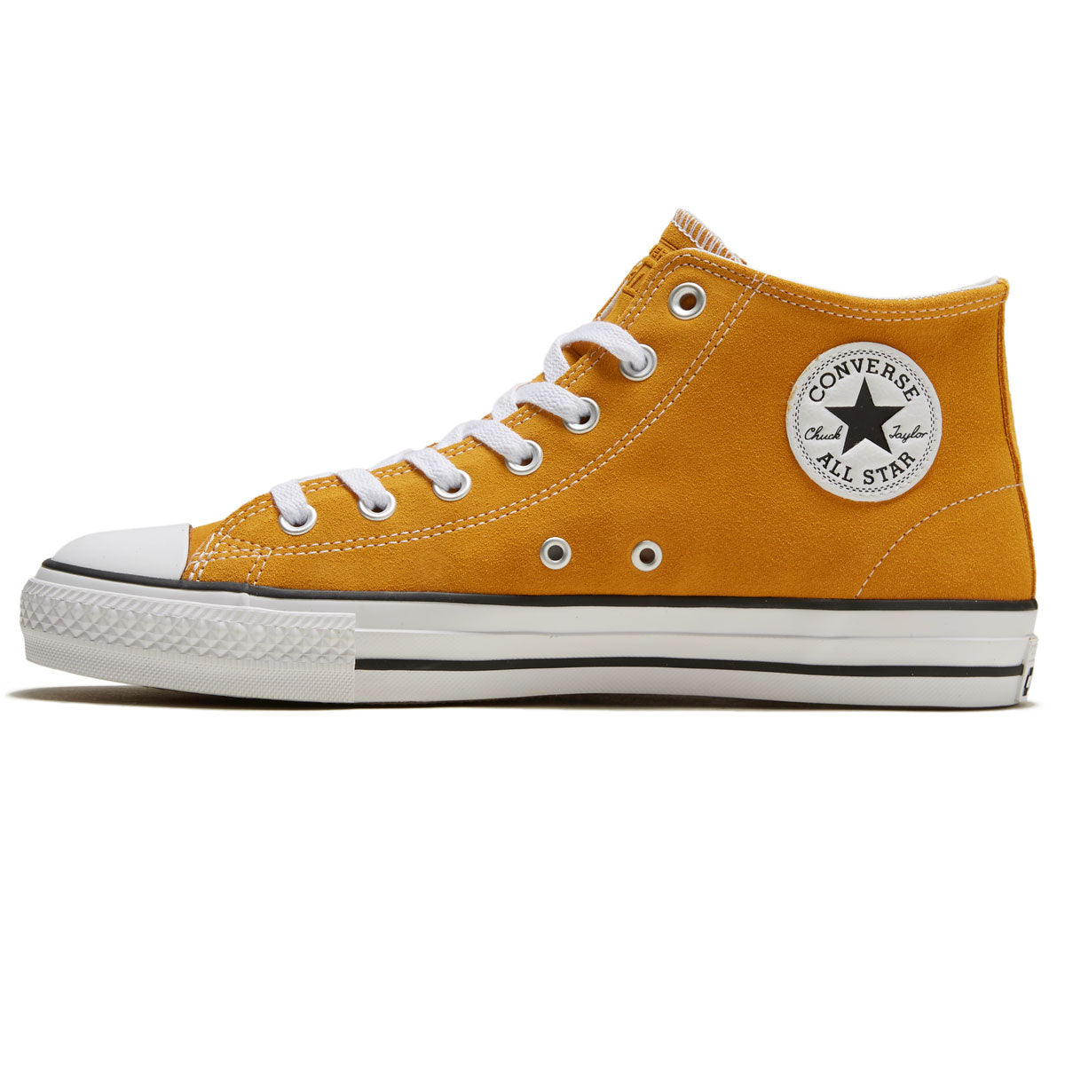 Converse Chuck Taylor All Star Pro Mid Shoes - Sunflower Gold/White/Black image 2