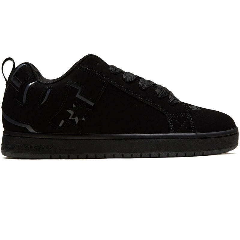 DC Court Graffik Shoes - Black/Red