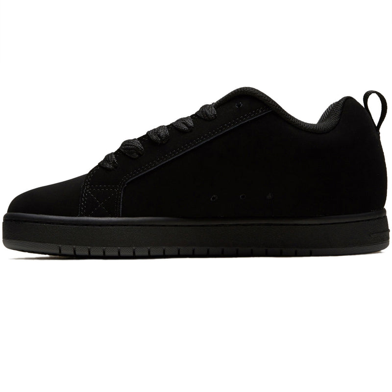 DC Court Graffik Shoes - Black/Red