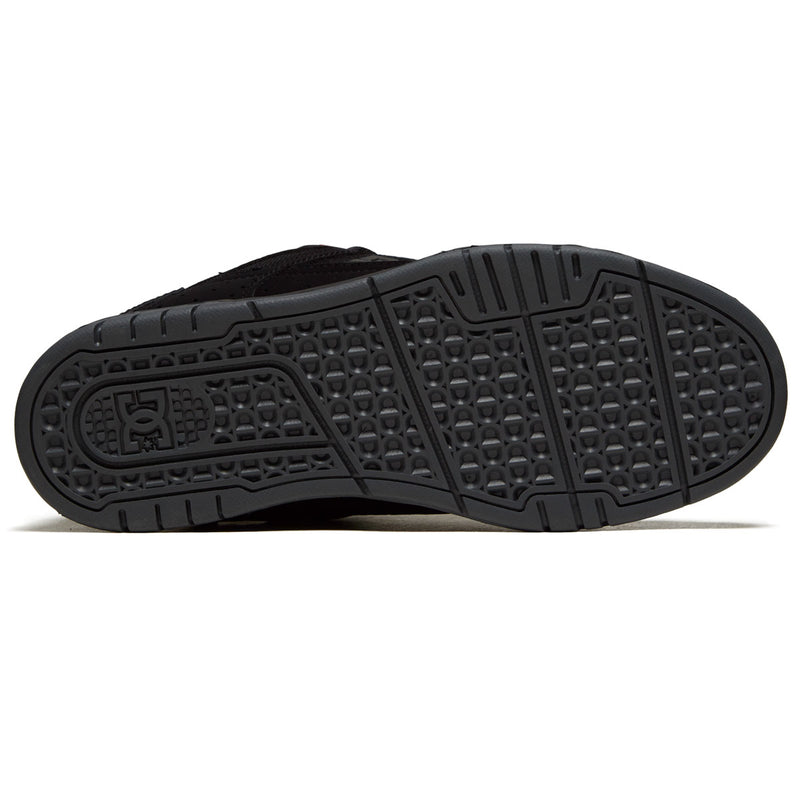 DC Stag Shoes - Black/Grey/Red