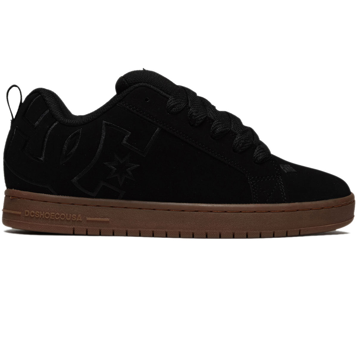 DC Court Graffik Shoes - Black/Gum – CCS