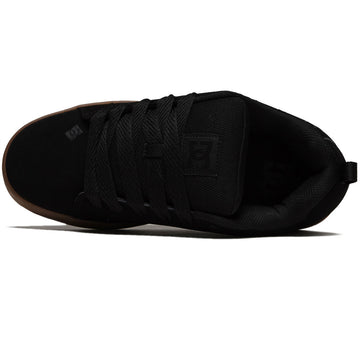 DC Court Graffik Shoes - Black/Gum