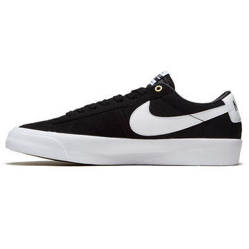 Nike SB Zoom Blazer Low Pro GT Shoes - Black/White/Black/White