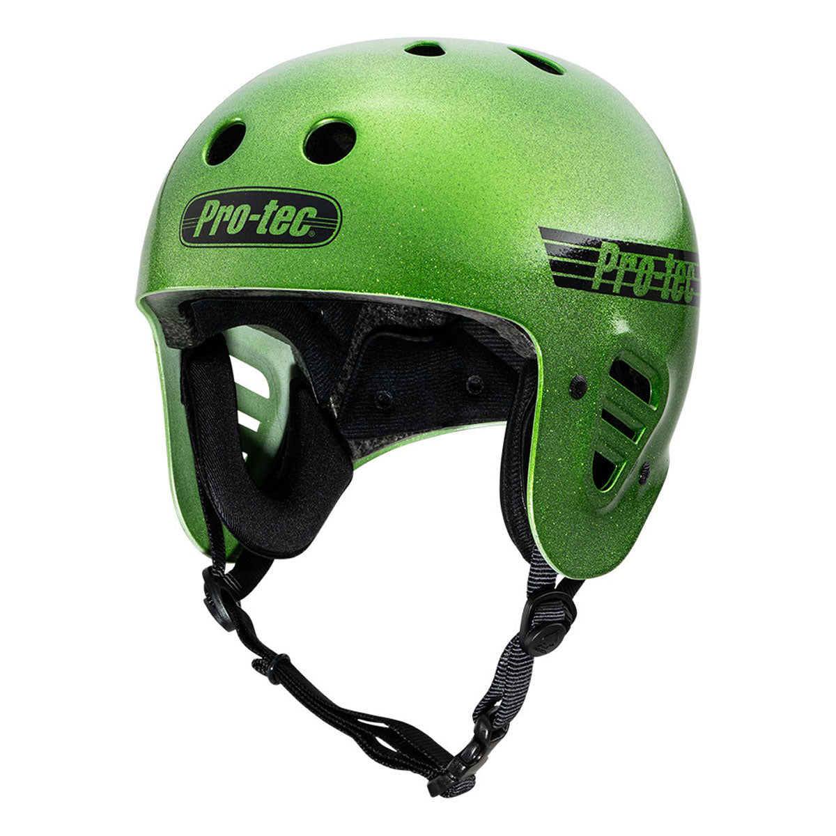 Pro-Tec Full Cut Certified Helmet - Candy Green Flake image 1