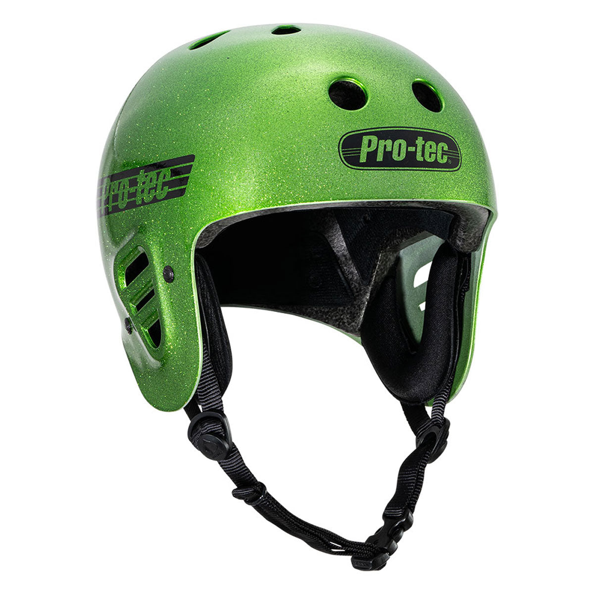 Pro-Tec Full Cut Certified Helmet - Candy Green Flake image 3