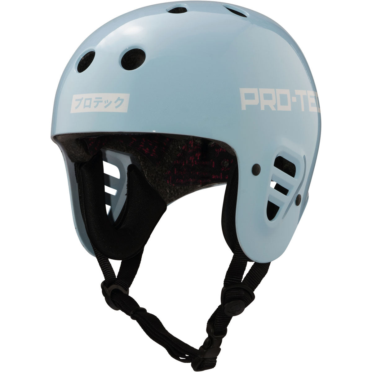 Pro Tec Full Cut Certified Sky Brown Helmet - Blue image 1