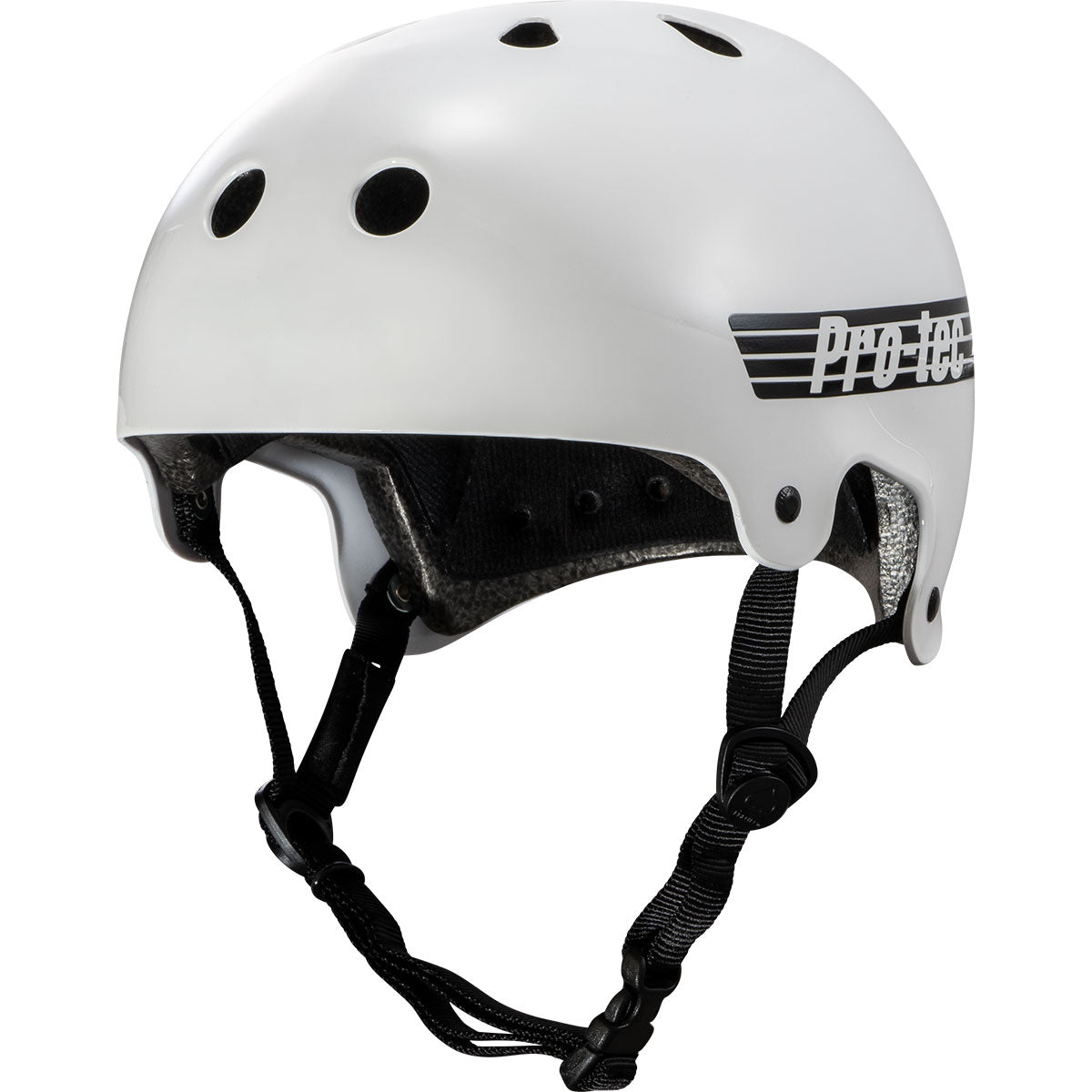Pro-Tec Old School Certified Helmet - Gloss White image 1