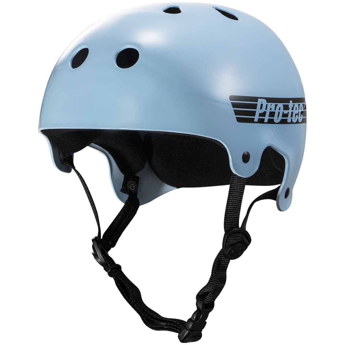 Pro-Tec Old School Skate Helmet - Gloss Baby Blue image 1