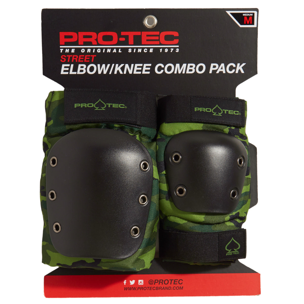 Pro-Tec Street Knee/Elbow Set of Pads - Camo image 1