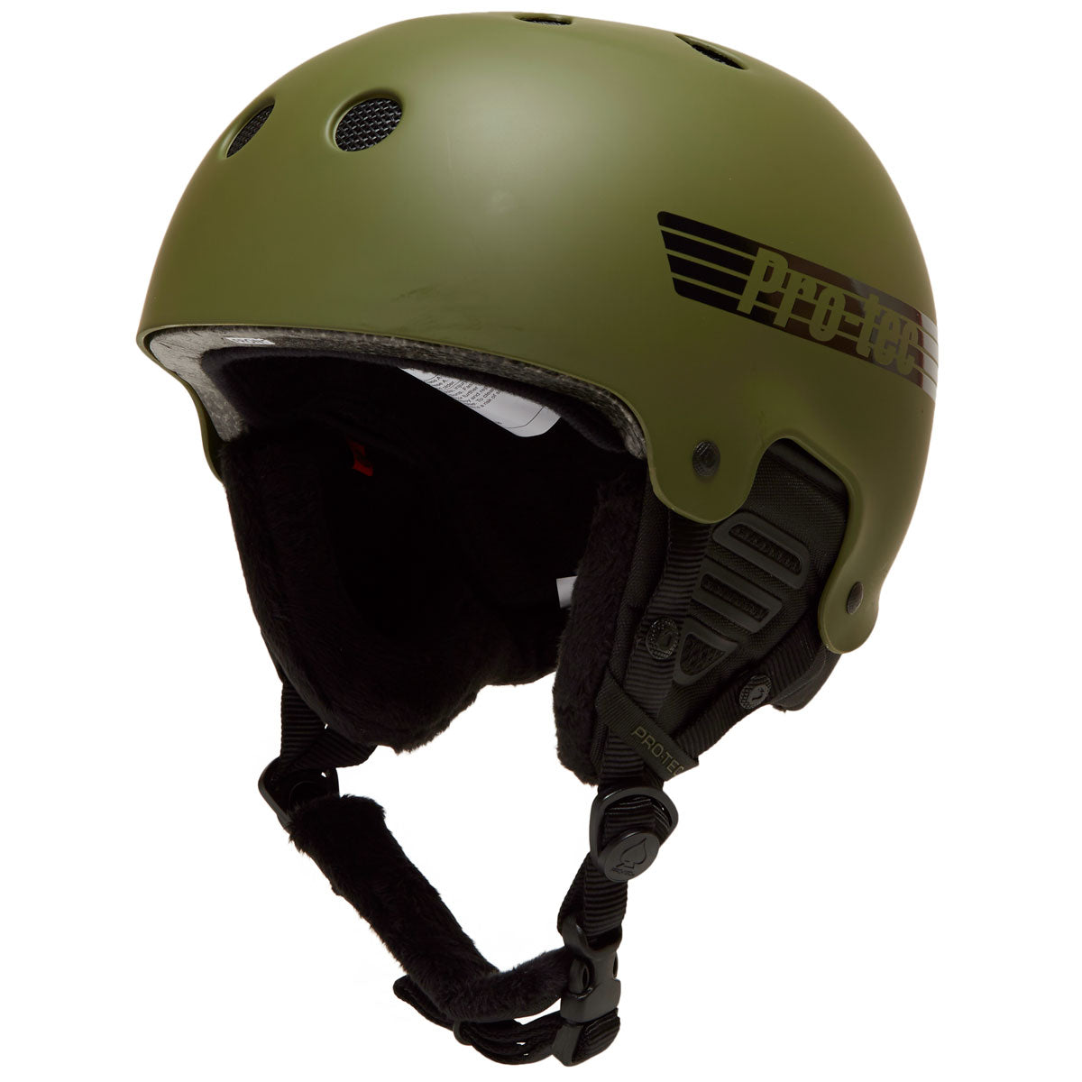 Pro Tec Old School With Mips Snowboard Helmet - Matte Olive image 1