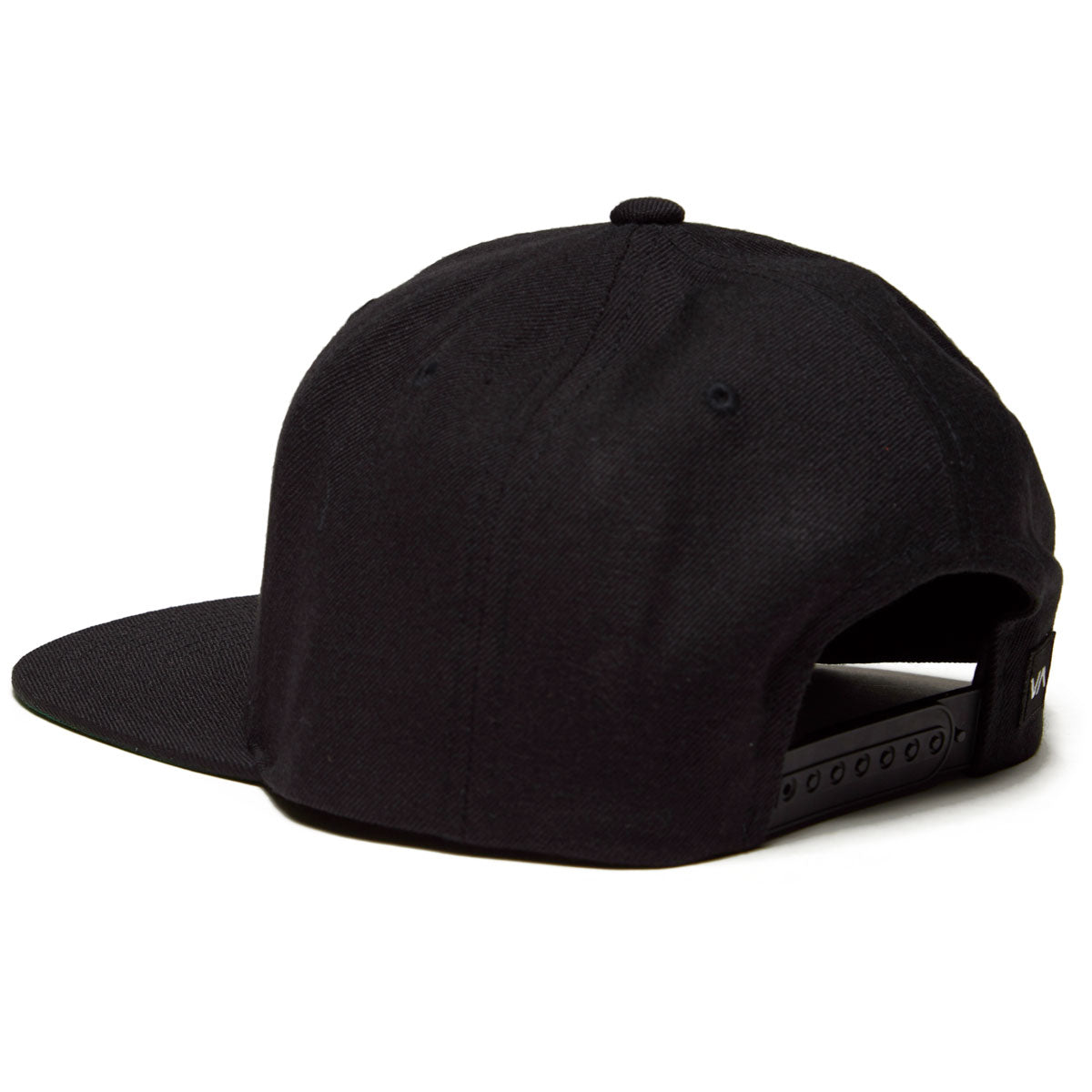 RVCA Commonwealth Snapback Hat - Black/White image 2