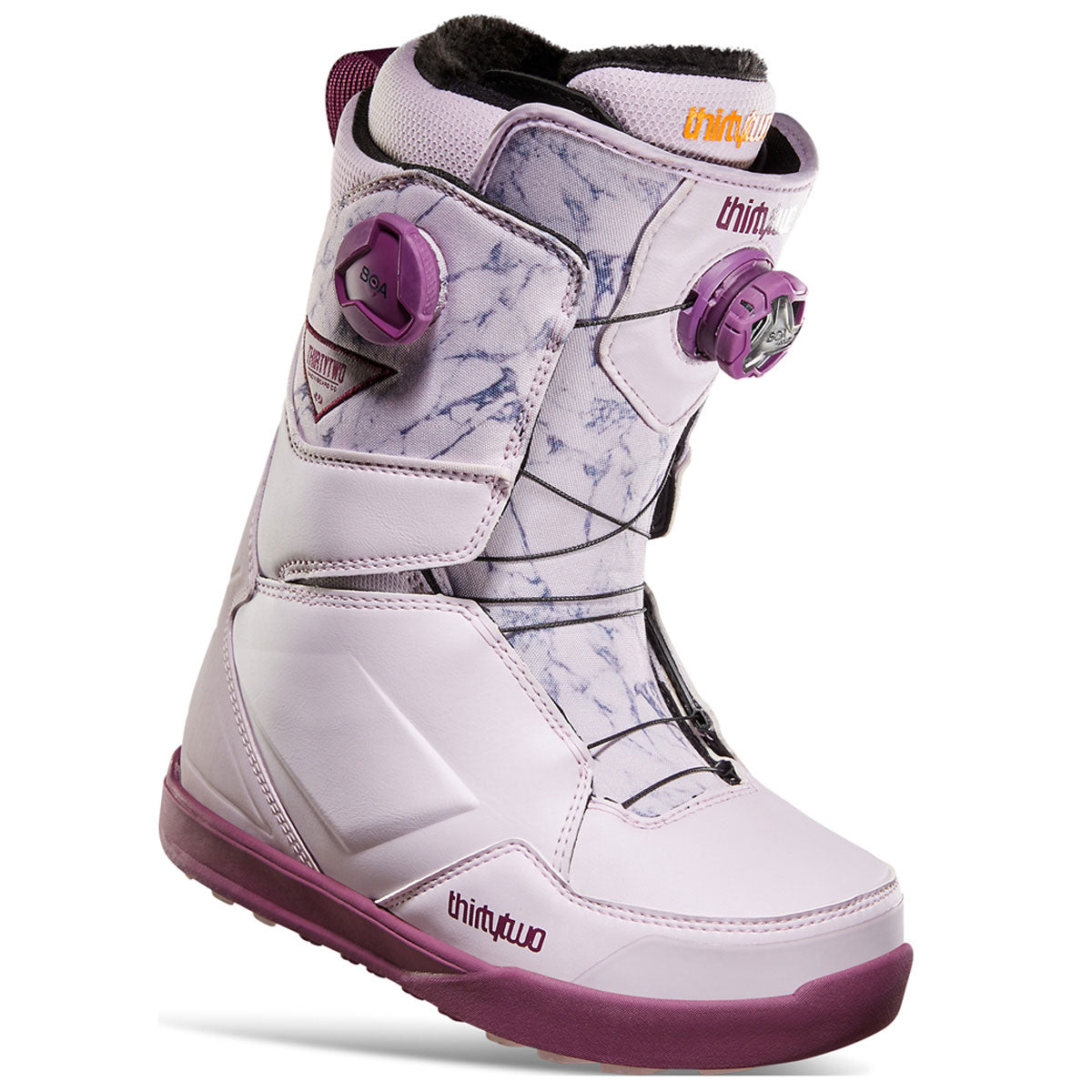 Thirty Two Womens Lashed Double Boa Snowboard Boots - Lavender image 1