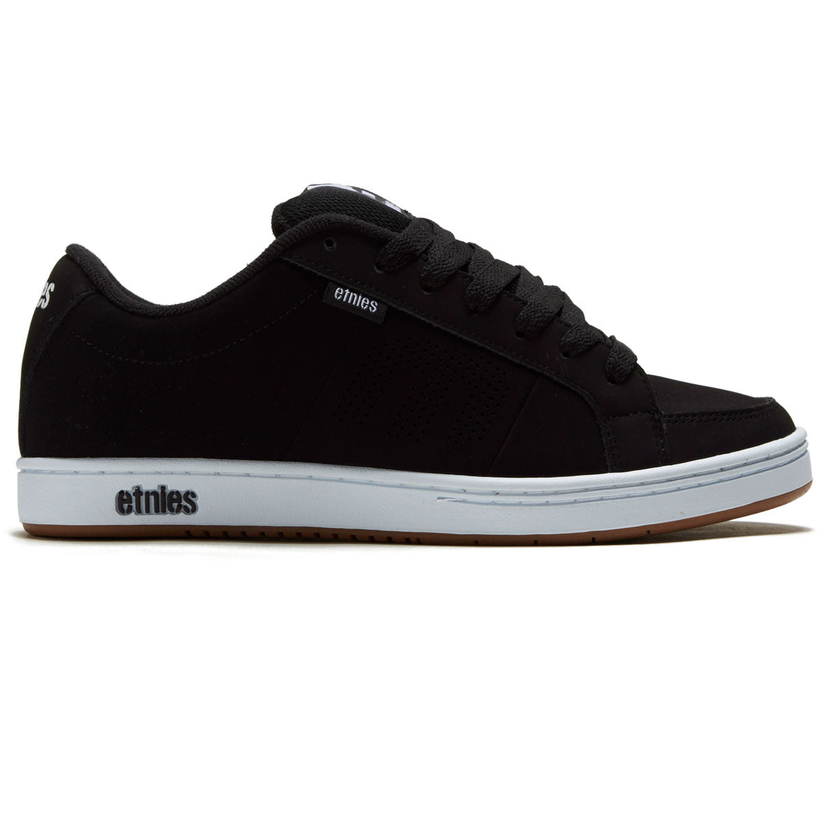 Etnies Skateboard Shoes Kingpin Black/White/Gum Mens 6 - Women’s 7.5 Classic Etnies Kingpin Shoes - Black/White/Gum - Attic Skate & Snow Shop main image 4