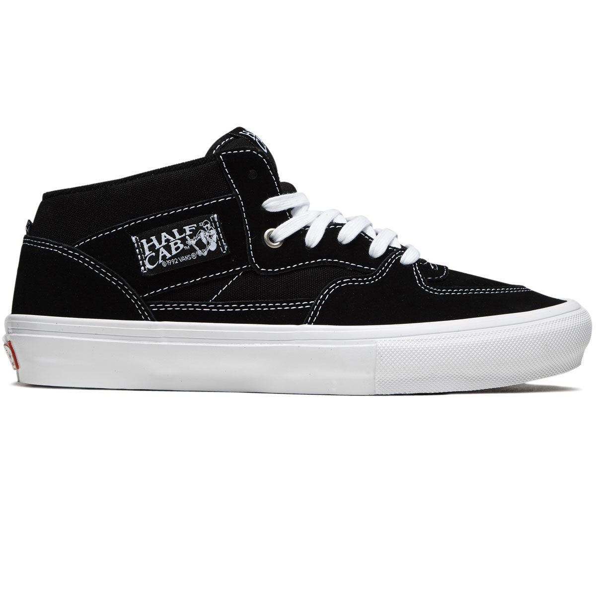 Vans Skate Half Cab Shoes - Black/White – CCS display picture 1