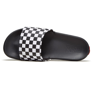 Vans La Costa Slide-On MTE Sandals - Checkerboard True White/Black