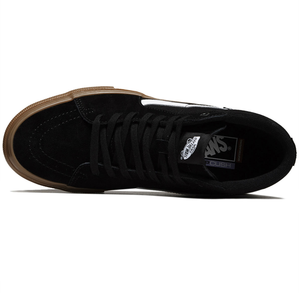 Vans Skate Sk8-hi Shoes - Black/Gum – CCS