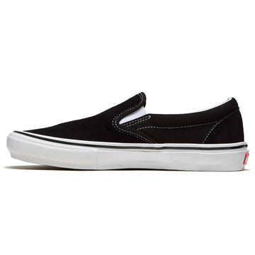 Vans Skate Slip-on Shoes - Black/White