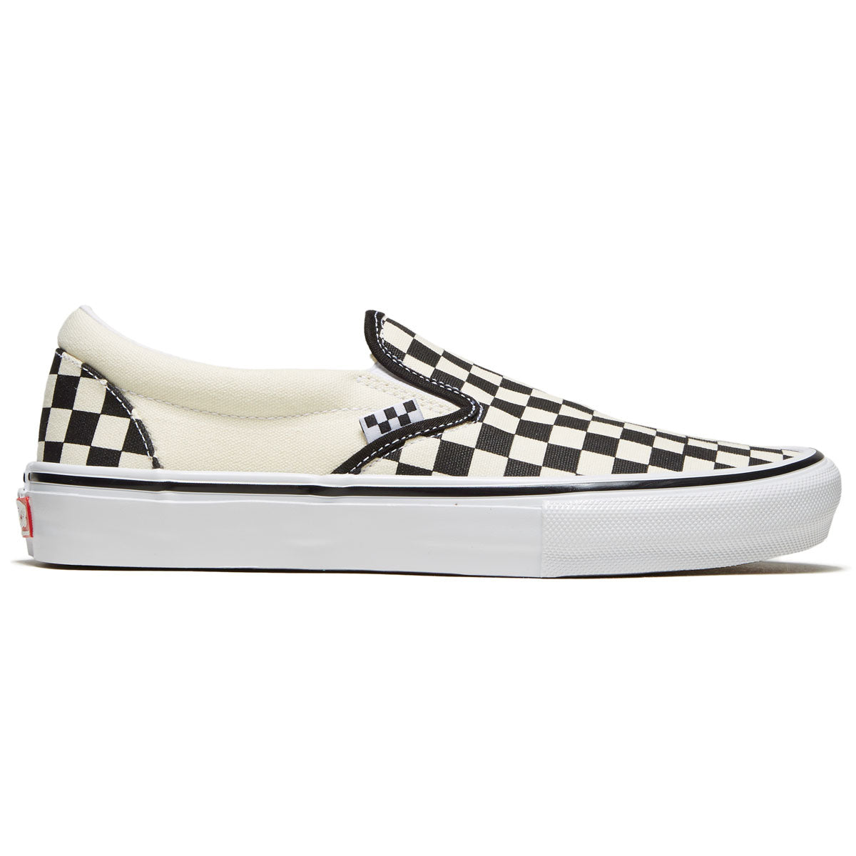 Vans Skate Slip-on Shoes - Checkerboard Black/Off White – CCS
