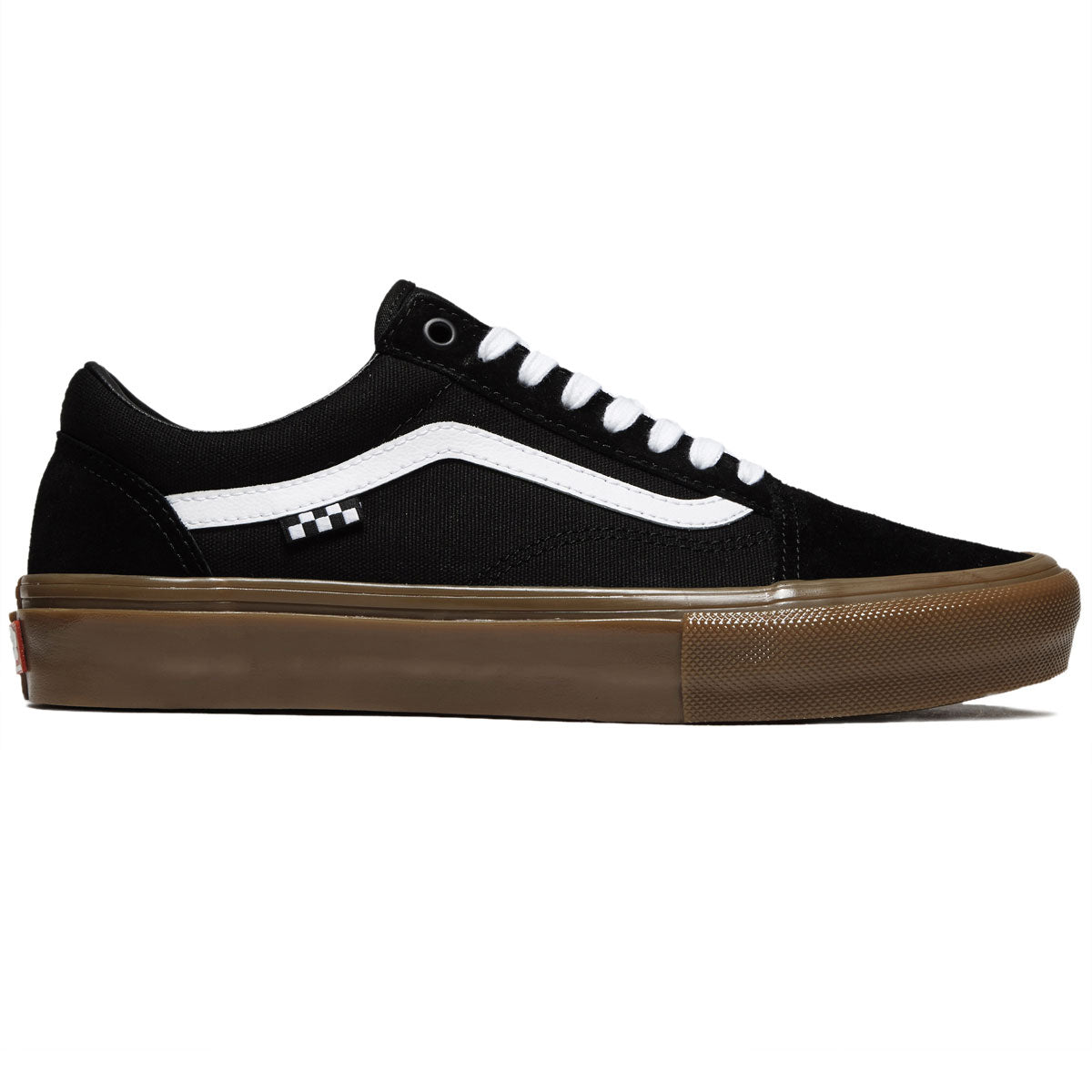 Vans Skate Old Skool Shoes - Black/Gum image 1