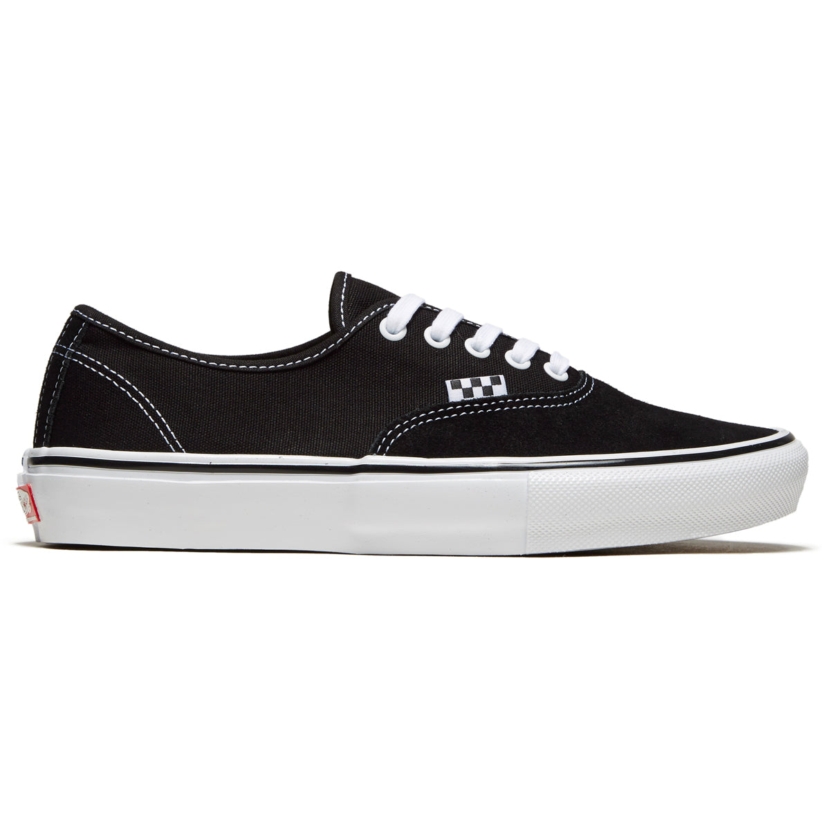 Vans Skate Authentic Shoes - Black/White image 1