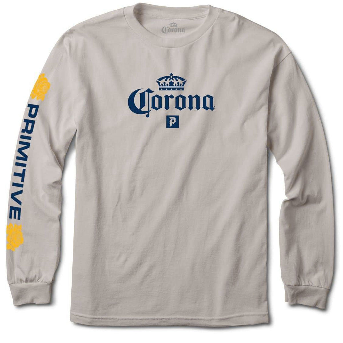 Primitive x Corona Cerveza Long Sleeve T-Shirt - Sand image 1