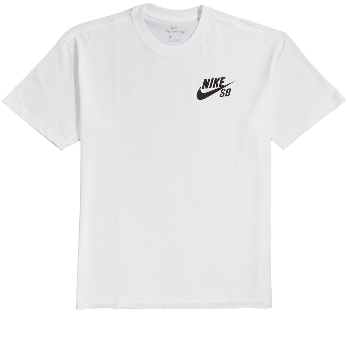 Nike SB Logo T-Shirt - White/Black image 1