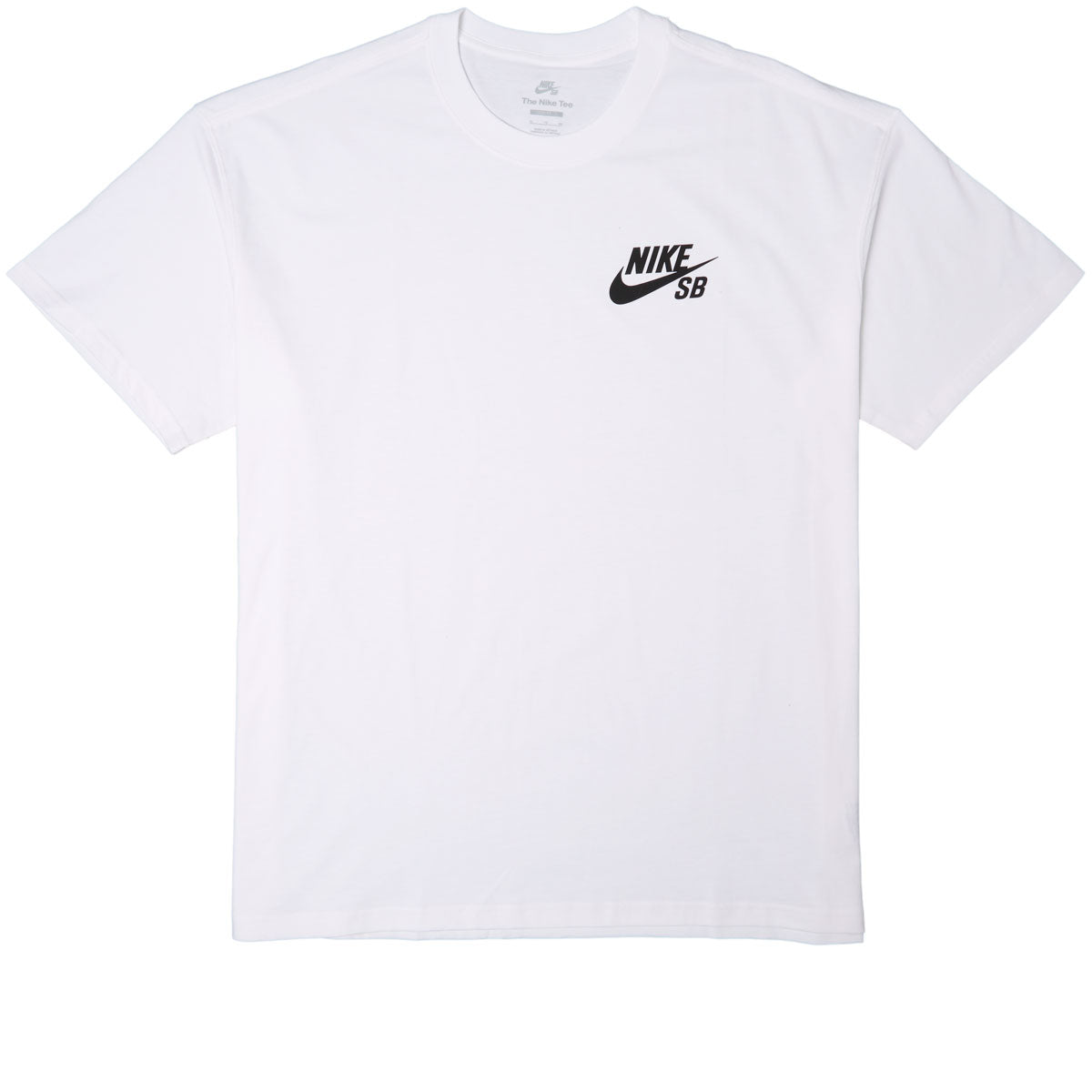 Nike SB New Logo T-Shirt - White/Black image 1