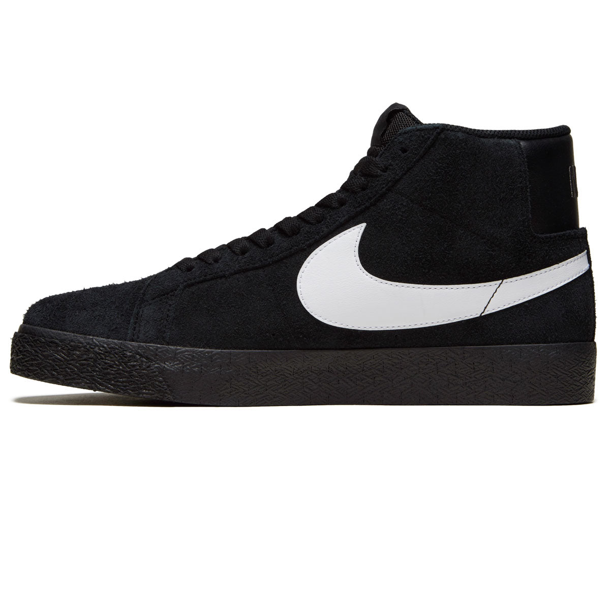 Nike SB Zoom Blazer Mid Shoes - Black/White/Black/Black image 2