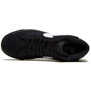 Nike SB Zoom Blazer Mid Shoes - Black/White/Black/Black