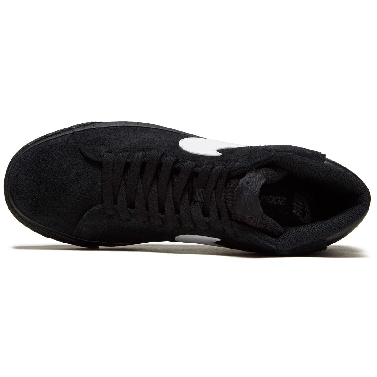 Nike SB Zoom Blazer Mid Shoes - Black/White/Black/Black image 3