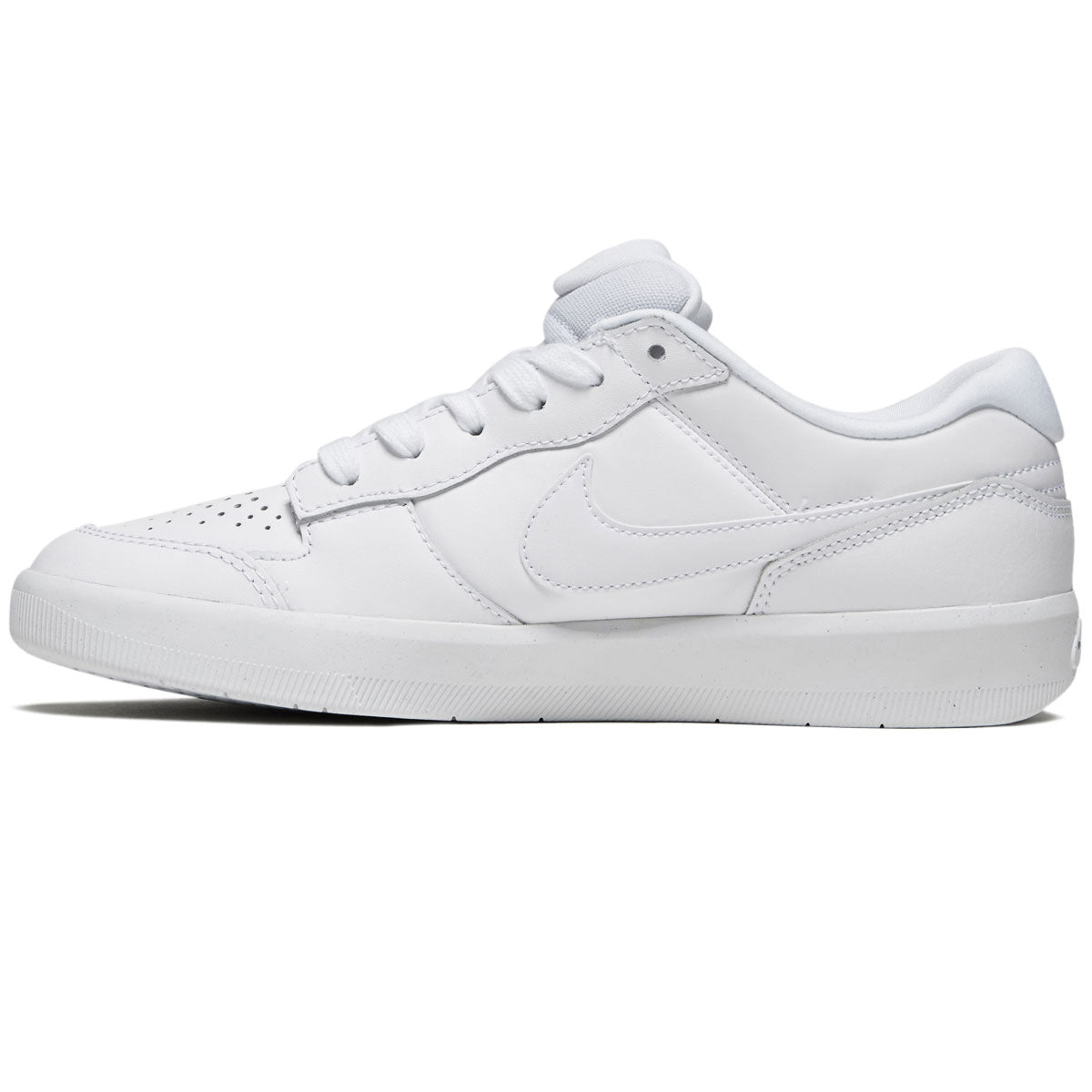 Nike SB Force 58 Premium Leather Shoes - White/White/White/White – CCS