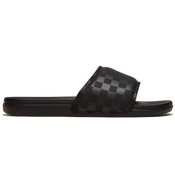 Vans La Costa Slide-On Sandals - Checkerboard/Black/Black