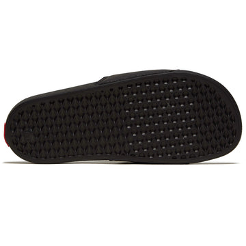 Vans La Costa Slide-On Sandals - Checkerboard/Black/Black
