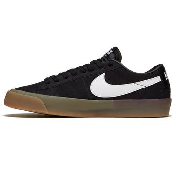 Nike SB Zoom Blazer Low Pro GT Shoes - Black/White/Black/Gum Light Brown