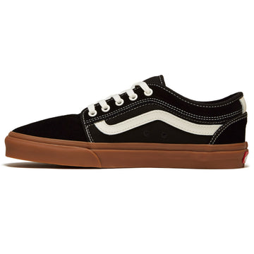 Vans Skate Chukka Low Sidestripe Shoes - Black/Gum